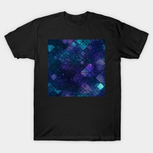 Perpetual Universe - Infinite Space Seamless Pattern T-Shirt